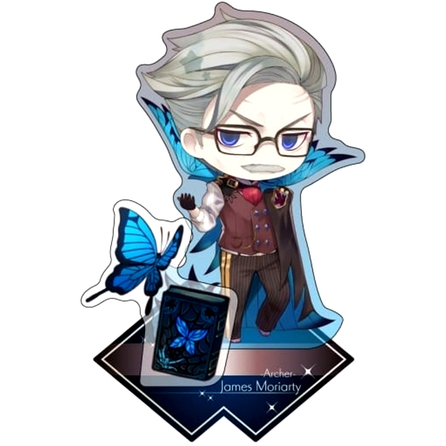 Fate/Grand Order Archer James Moriarty CharaToria Acrylic Stand [USED]