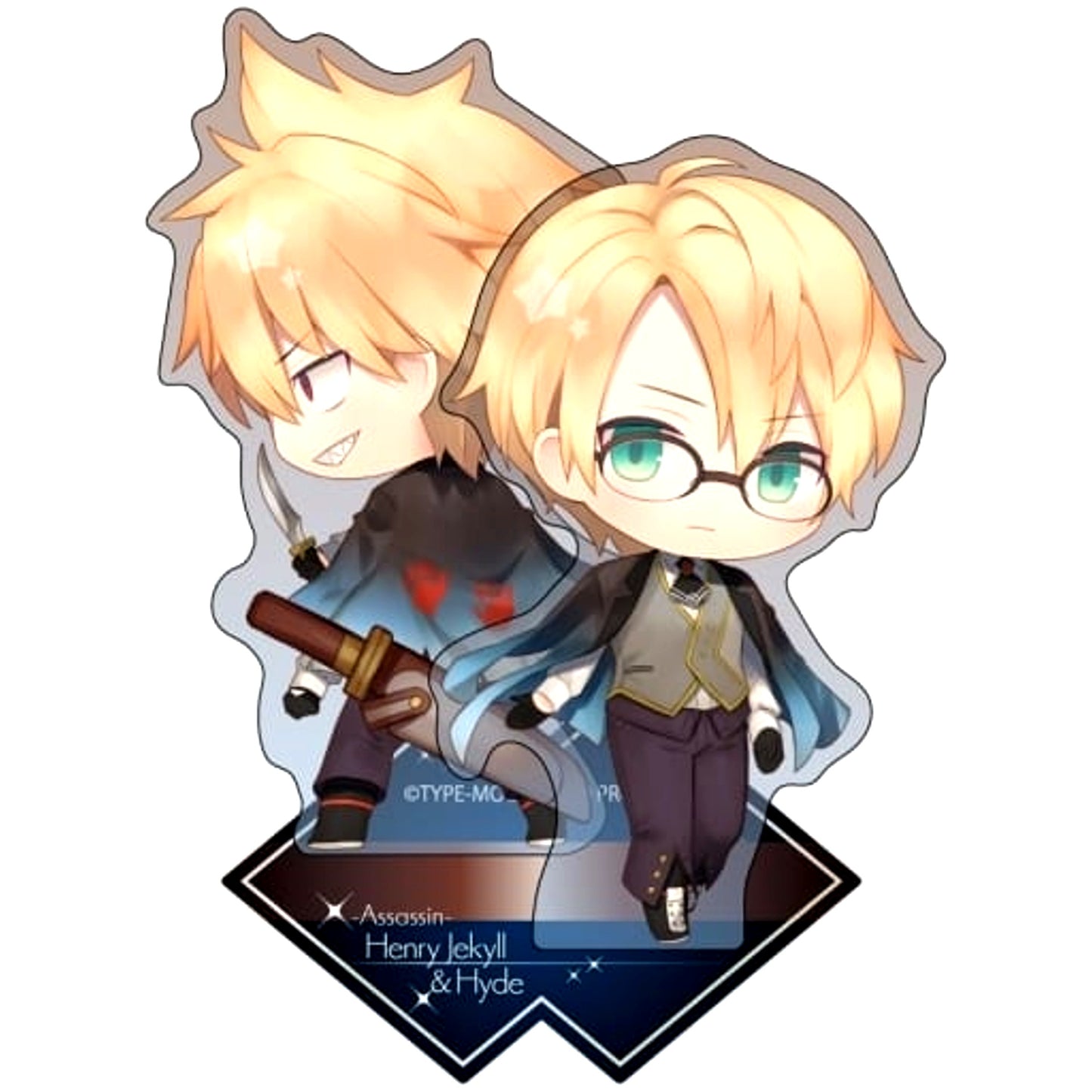 Fate/Grand Order Henry Jekyll & Hyde Assassin Charatoria Acrylic Stand [USED]