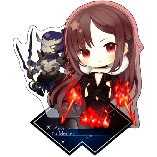 Fate/Grand Order Assassin Yu Mei-ren CharaToria Acrylic Stand [USED]