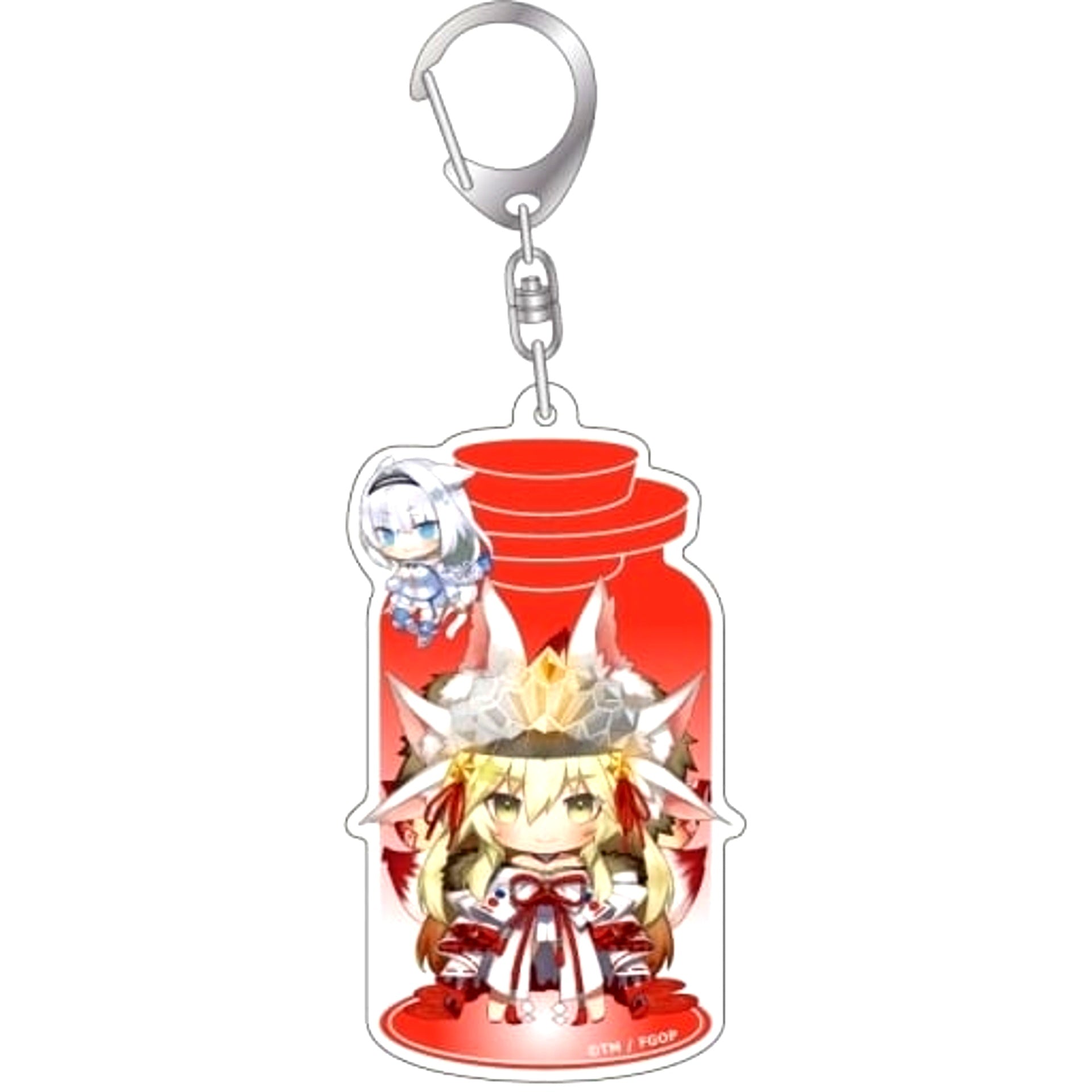 Fate/Grand Order Dark Koyanskaya Charatoria Acrylic Keychain Foreigner [USED]