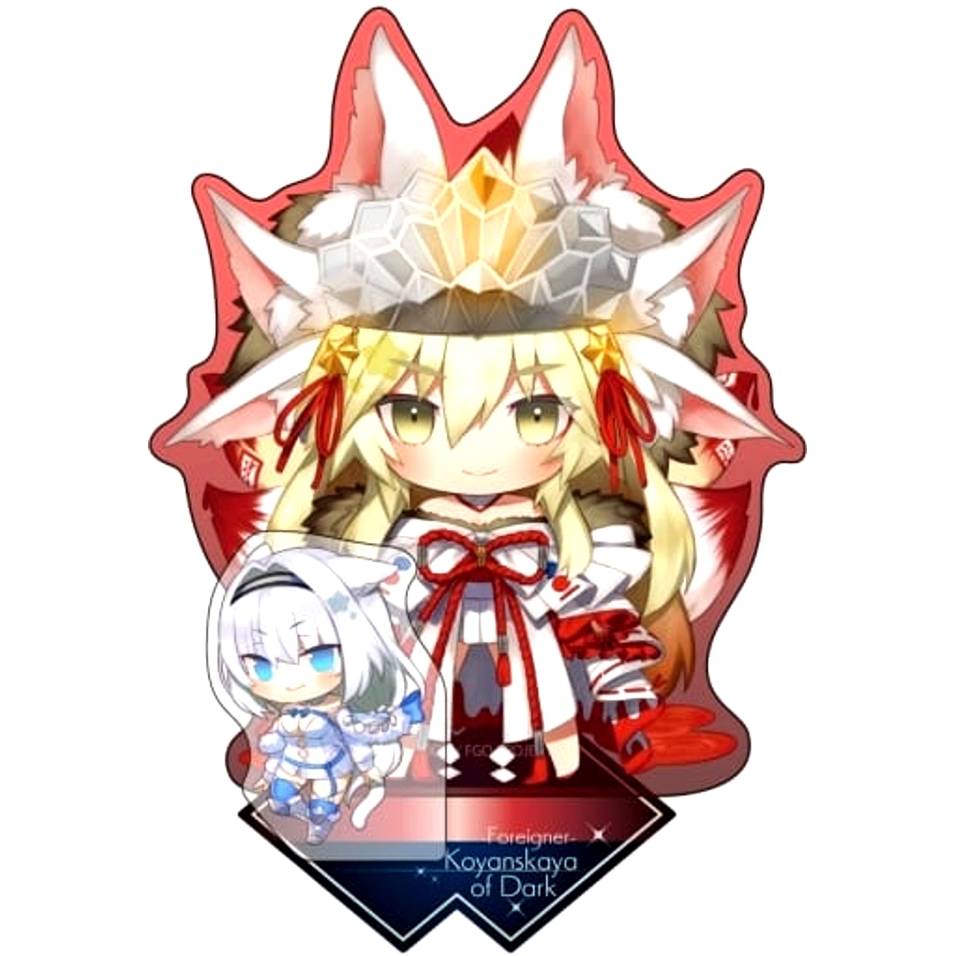 Fate/Grand Order Koyanskaya of Dark Foreigner Charatoria Acrylic Stand [USED]