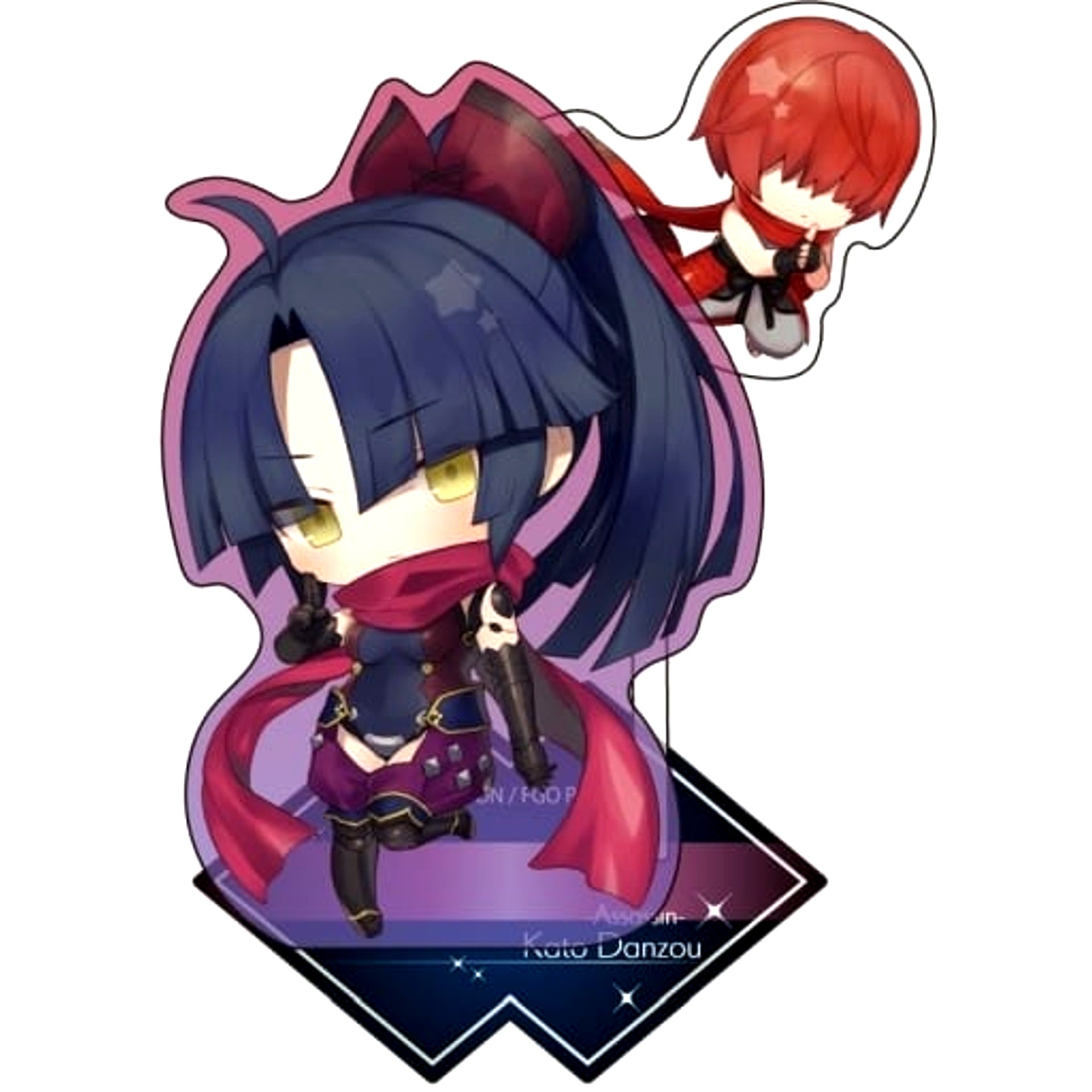 Fate/Grand Order Kato Danzo Assassin Charatoria Acrylic Stand [USED]