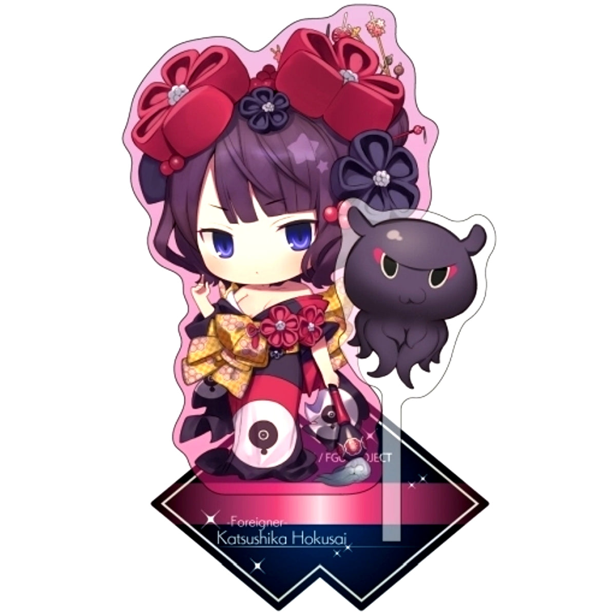 Katsushika Hokusai Foreigner Fate/Grand Order Charatoria Acrylic Stand [USED]
