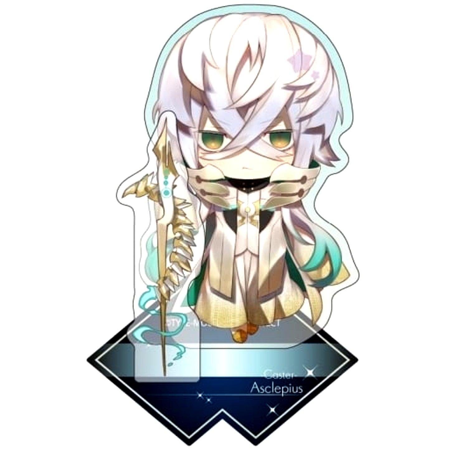 Fate/Grand Order Caster Asclepius CharaToria Acrylic Stand [USED]