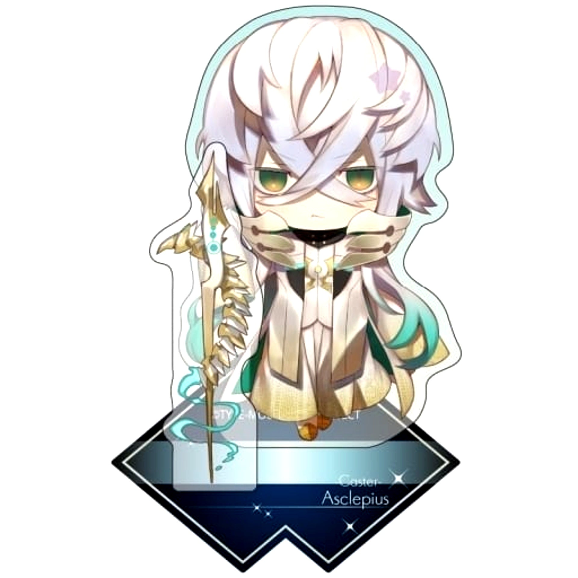 Fate/Grand Order Caster Asclepius CharaToria Acrylic Stand [USED]