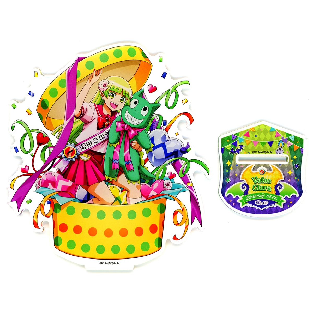 Valac Clara Acrylic Stand Oshi Kuji Welcome to Demon School! Iruma-kun Clara Birthday C Prize [USED]