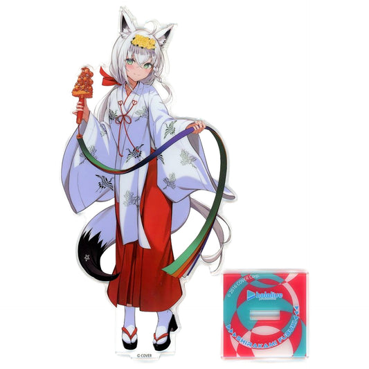 VTuber Hololive Shirakami Fubuki Shrine Maiden Costume Acrylic Figure Kanda Festival & Atre Akihabara Hololive Kanda Festival 2023 Exclusive Acrylic Stands [USED]