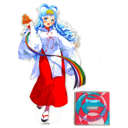 VTuber Hololive Kobo Kanaeru Shrine Maiden Costume Acrylic Figure Kanda Festival & Atre Akihabara Hololive Kanda Festival 2023 Exclusive Acrylic Stands [USED]
