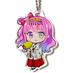 VTuber Hololive Himemori Luna Chibi Chara Trading Acrylic Keychain Priestess Outfit Ver. Kanda Festival & Atre Akihabara Hololive Kanda Festival 2023 Exclusive Keychains [USED]