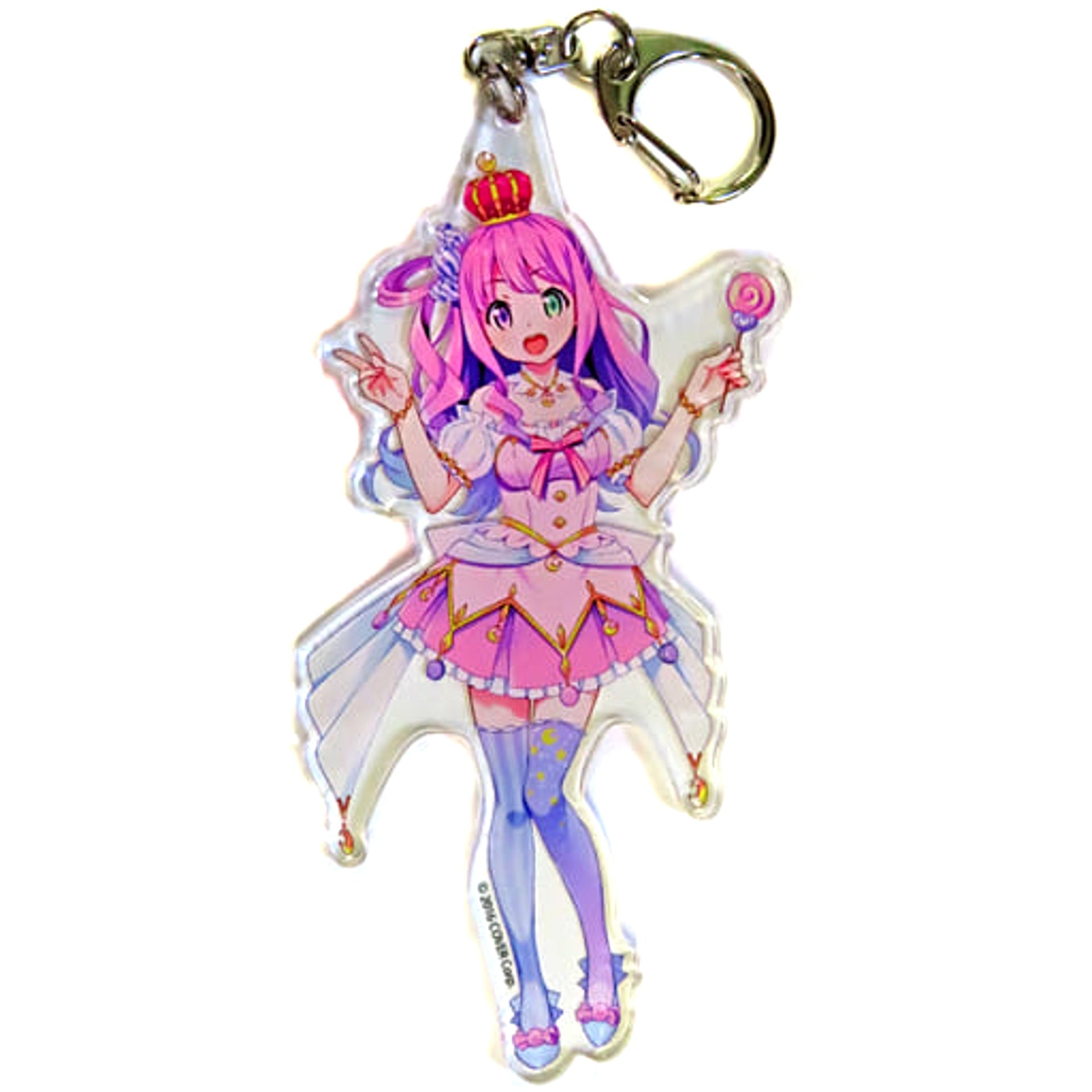 VTuber Hololive Himemori Luna Normal Costume Acrylic Keychain Kanda Festival & Atre Akihabara Hololive Kanda Festival 2023 Exclusive Keychains [USED]