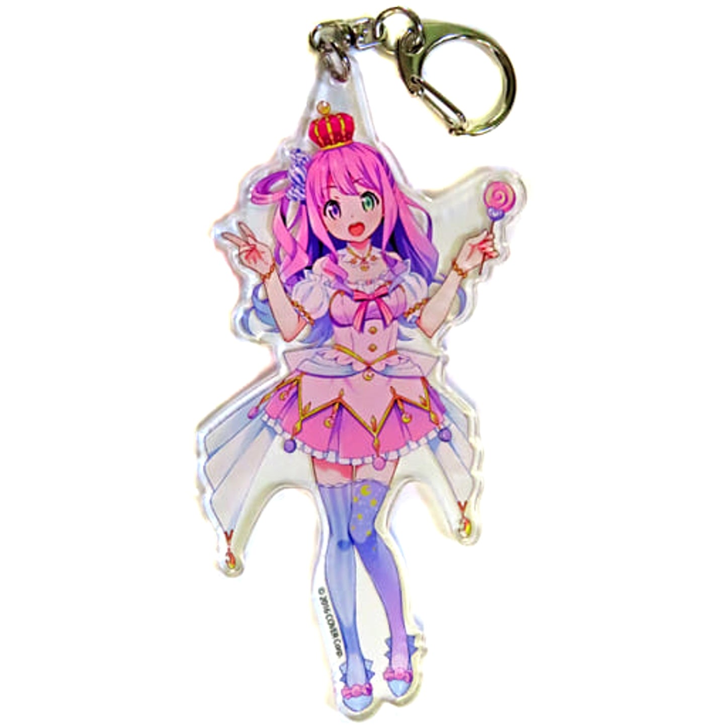 VTuber Hololive Himemori Luna Normal Costume Acrylic Keychain Kanda Festival & Atre Akihabara Hololive Kanda Festival 2023 Exclusive Keychains [USED]
