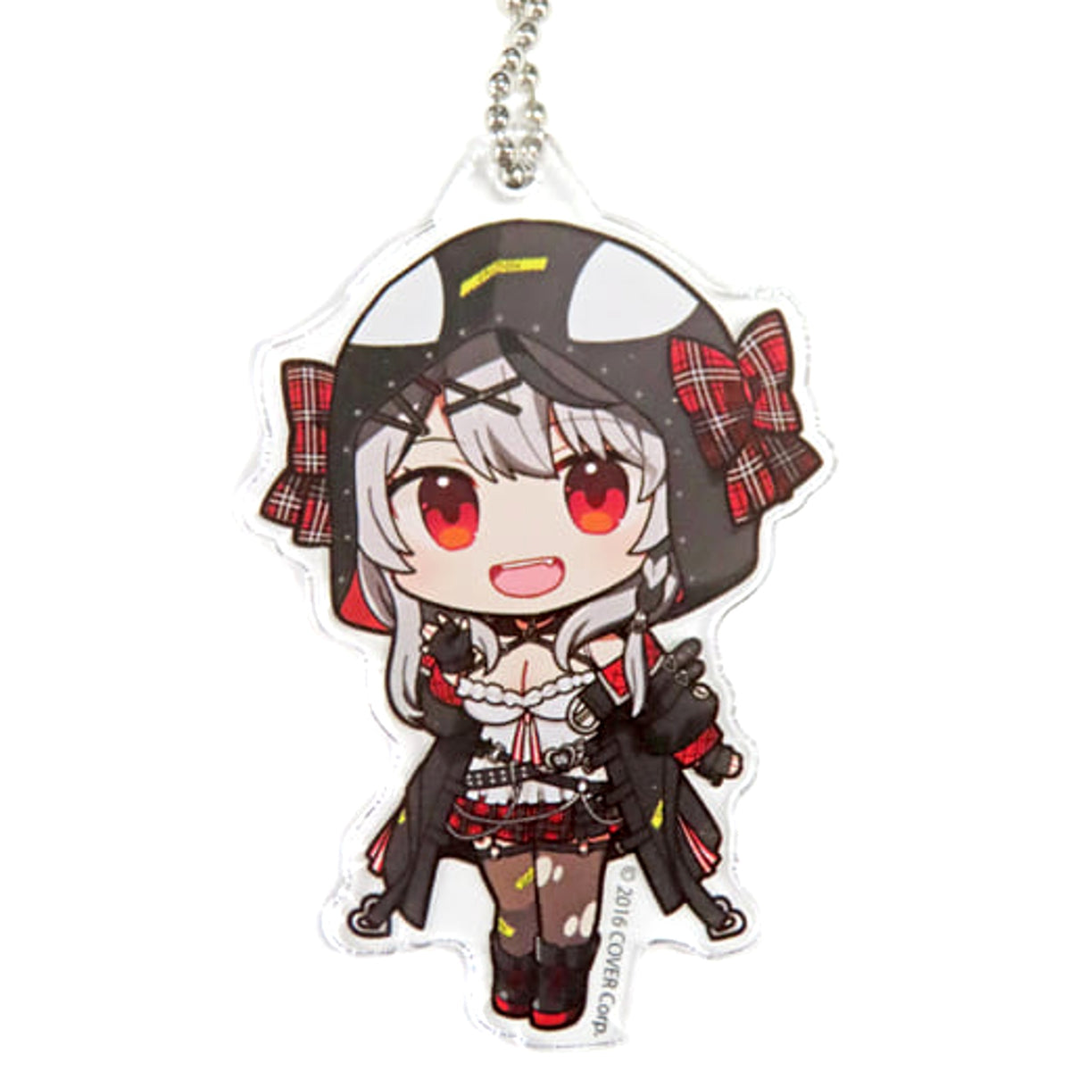 VTuber Hololive Sakamata Chloe Chibi Chara Trading Acrylic Keychain Normal Costume Ver. Kanda Festival & Atre Akihabara Hololive Kanda Festival 2023 Exclusive Keychains [USED]