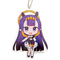 VTuber Hololive Ina'nis Ninomae Chibi Chara Trading Acrylic Keychain Normal Costume Ver. Kanda Festival & Atre Akihabara Hololive Kanda Festival 2023 Exclusive Keychains [USED]
