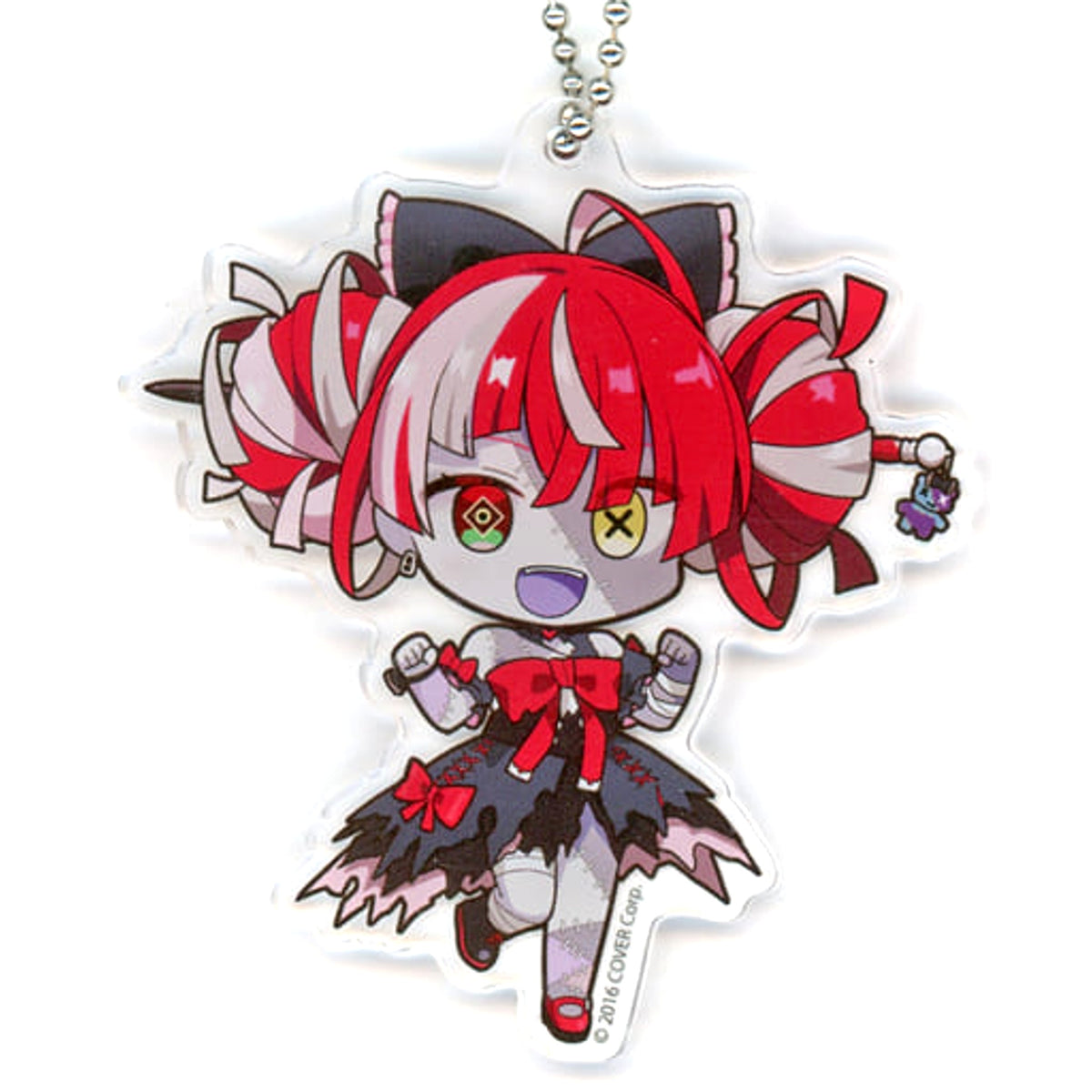 VTuber Hololive Kureiji Ollie Chibi Chara Trading Acrylic Keychain Normal Costume Ver. Kanda Festival & Atre Akihabara Hololive Kanda Festival 2023 Exclusive Keychains [USED]