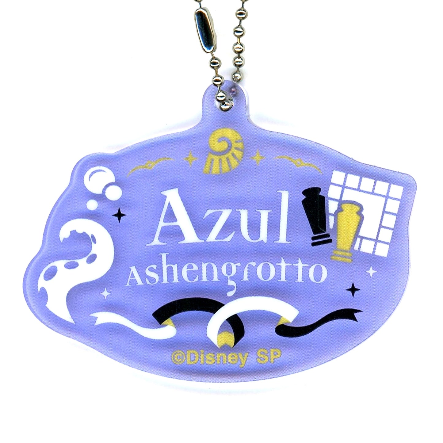 Azul Ashengrotto Disney Twisted Wonderland 3rd Anniversary Fair Name Acrylic Keychain Collection Vol.2 [USED]