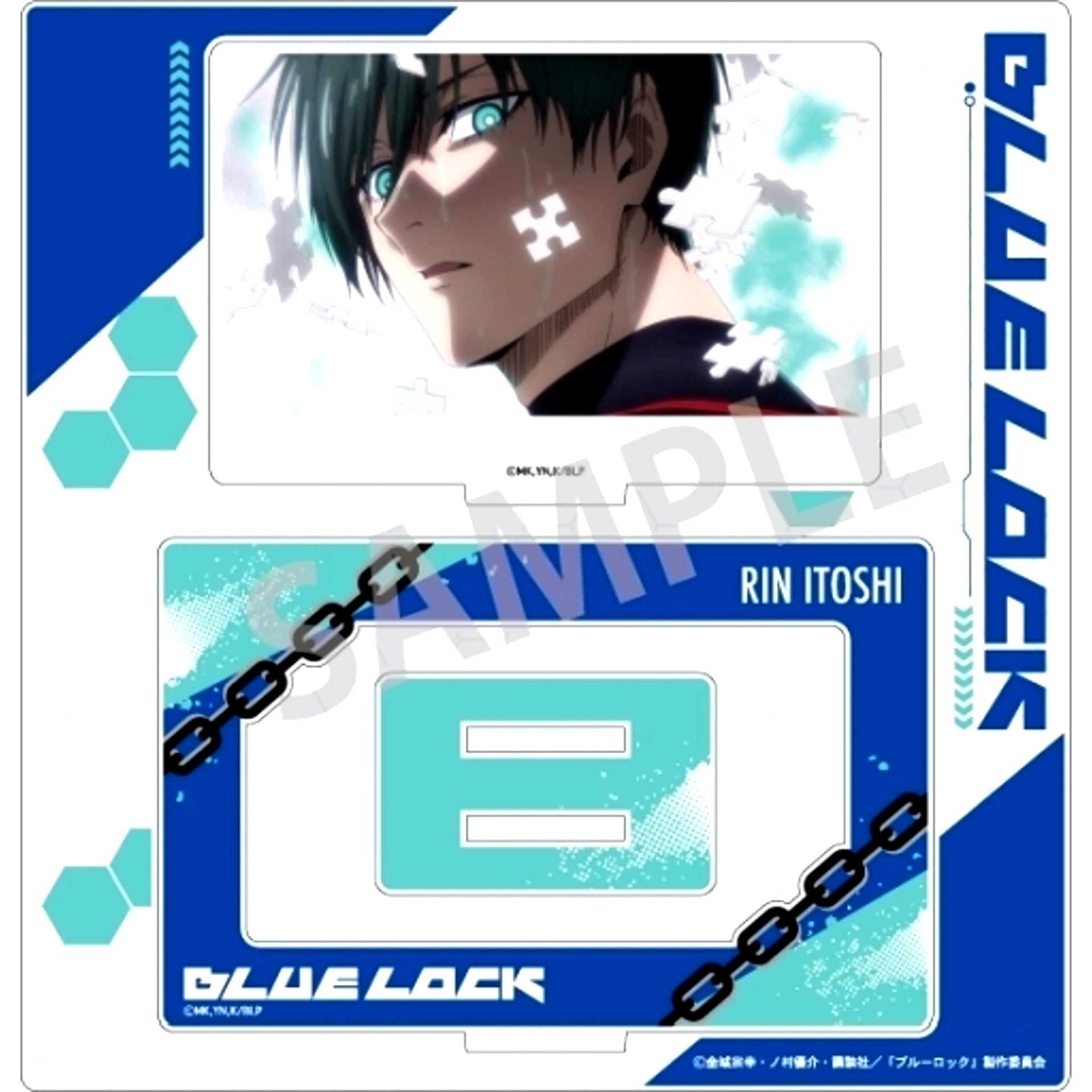 Rin Itoshi Scene Shot Blue Lock Frame Acrylic Stand [USED]