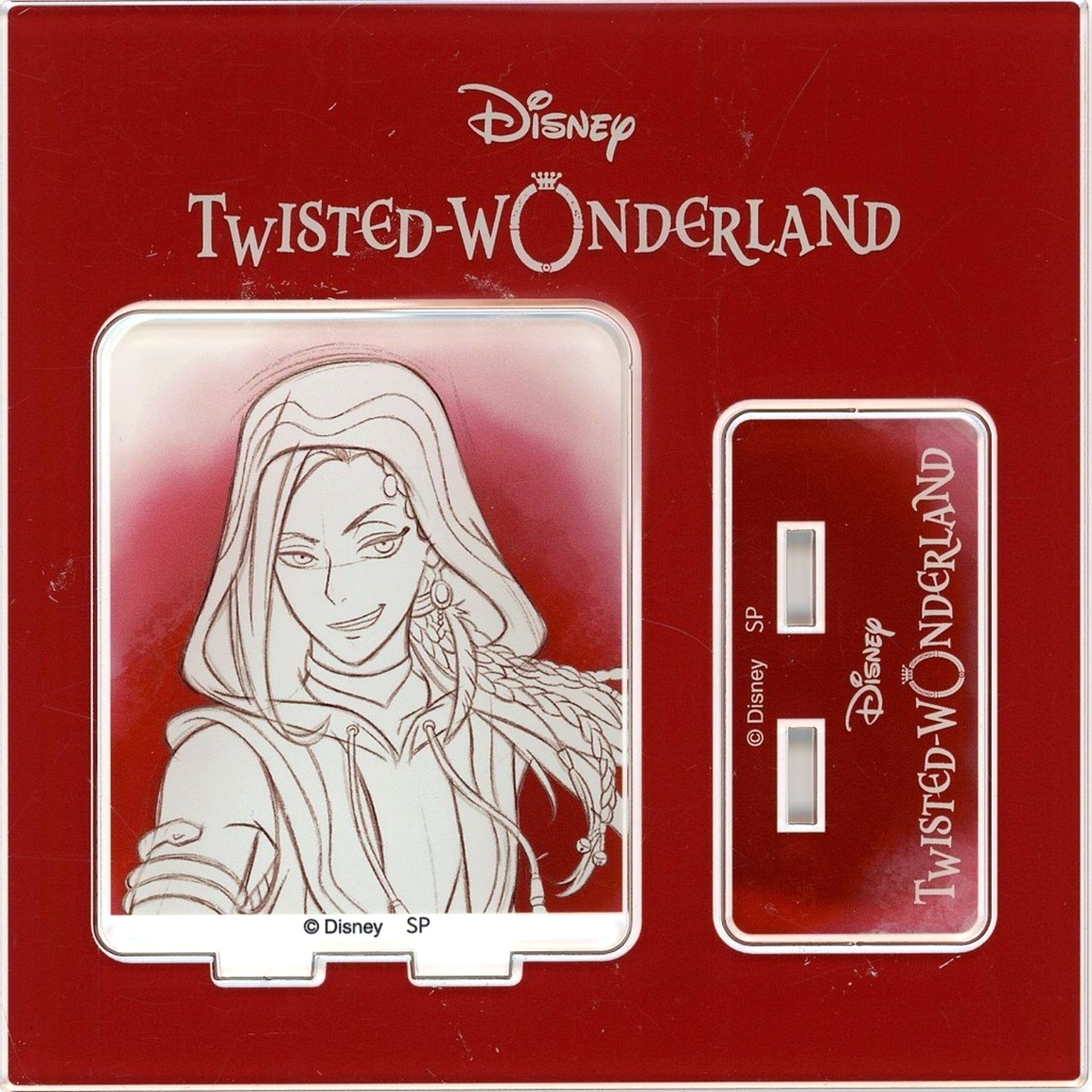 Jamil Viper Acrylic Stand Disney Artist Art Sketch Style Disney Twisted-Wonderland [USED]