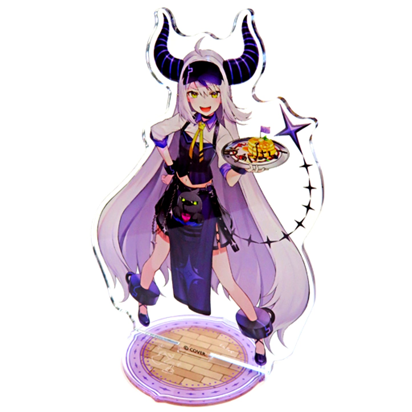 La+ Darknesss Acrylic Stand VTuber hololive holoX Cafe Shinryaku x SWEETS PARADISE [USED]