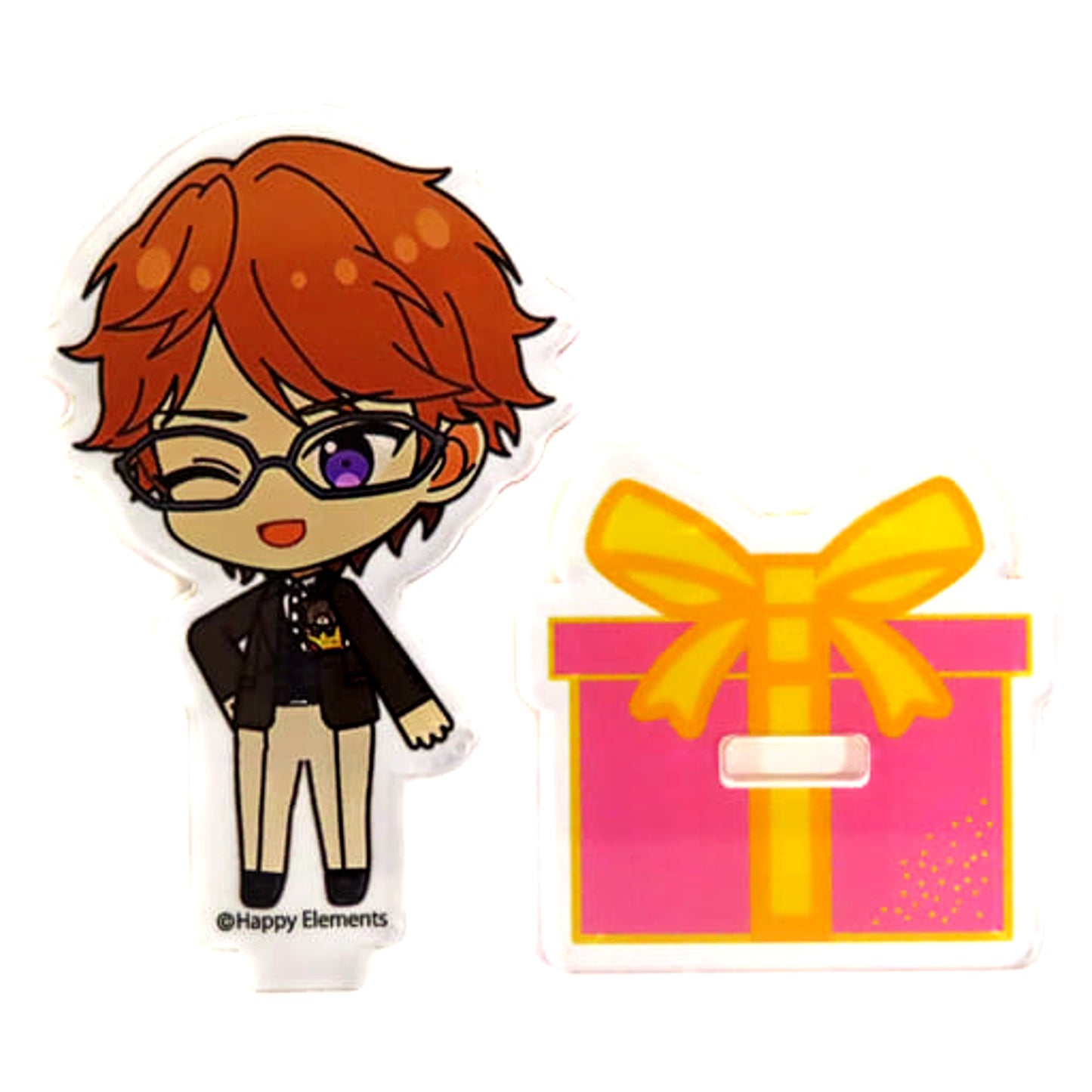Akiomi Kunugi Ensemble Stars!! Birthday Cookie Bear Acrylic Stand Shop Sunrise Purchase Bonus [USED]