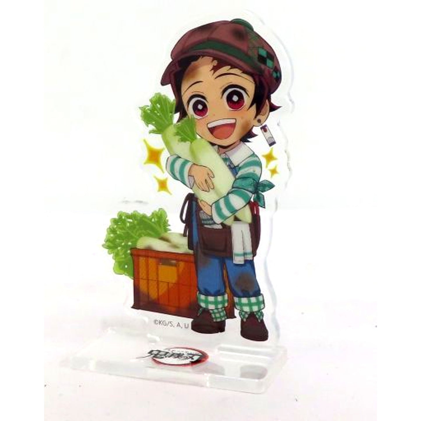 Tanjiro Kamado Demon Slayer: Kimetsu no Yaiba x ufotable Cafe / Machi Asobi Cafe Harvest Festival 2023 1st Half Random Acrylic Stand [USED]