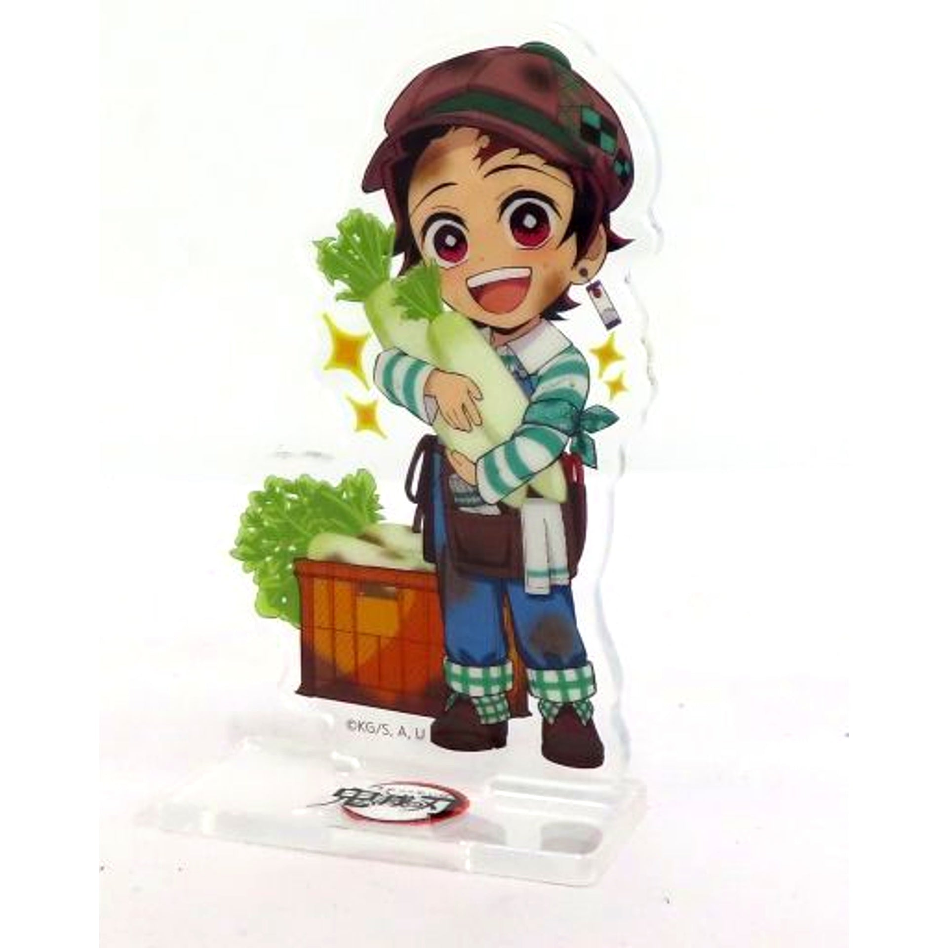 Tanjiro Kamado Demon Slayer: Kimetsu no Yaiba x ufotable Cafe / Machi Asobi Cafe Harvest Festival 2023 1st Half Random Acrylic Stand [USED]