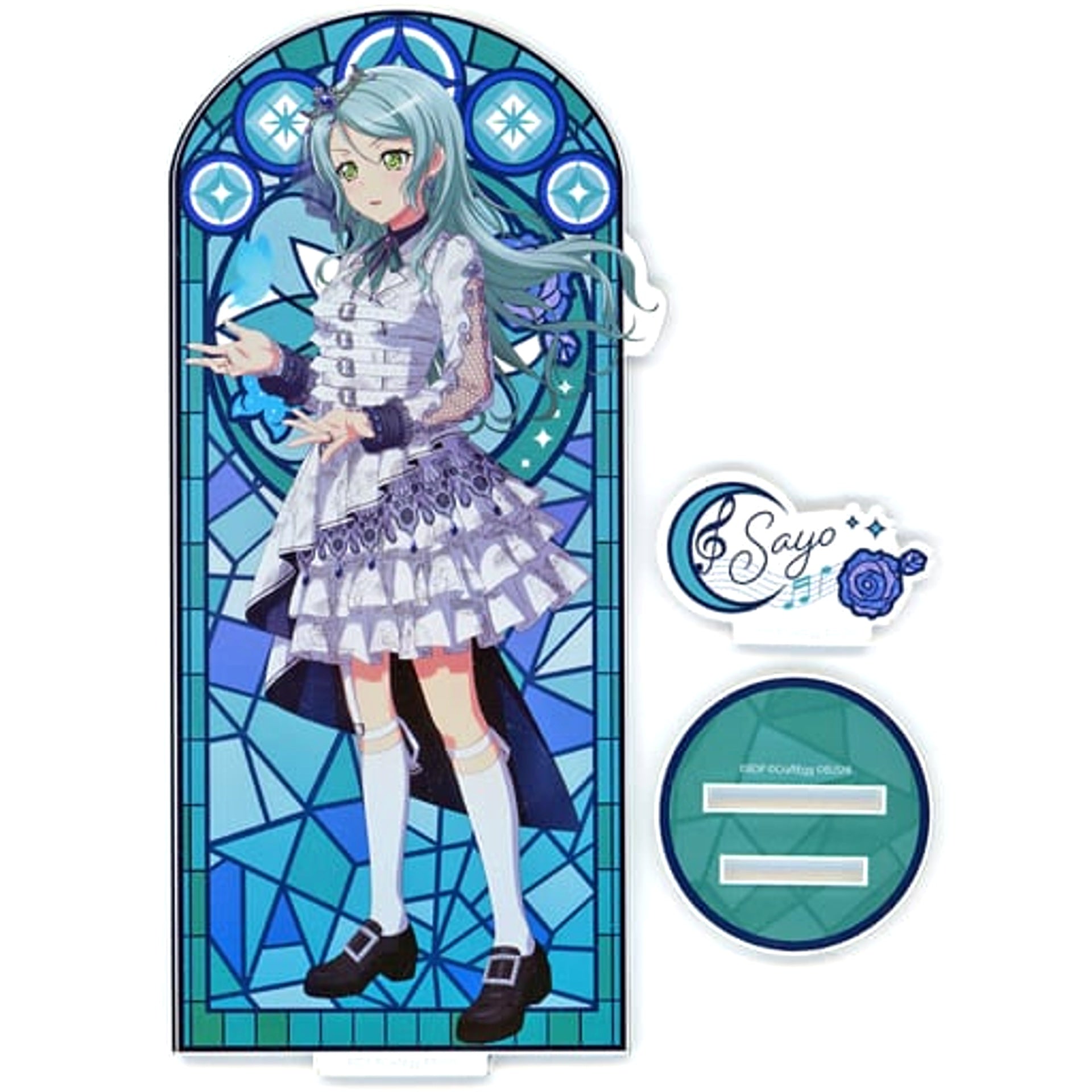 BanG Dream! Sayo Hikawa Acrylic Stand 11th Live Day 2: Roselia Morfonica Starlit Nocturne Exclusive Acrylic Stands [USED]