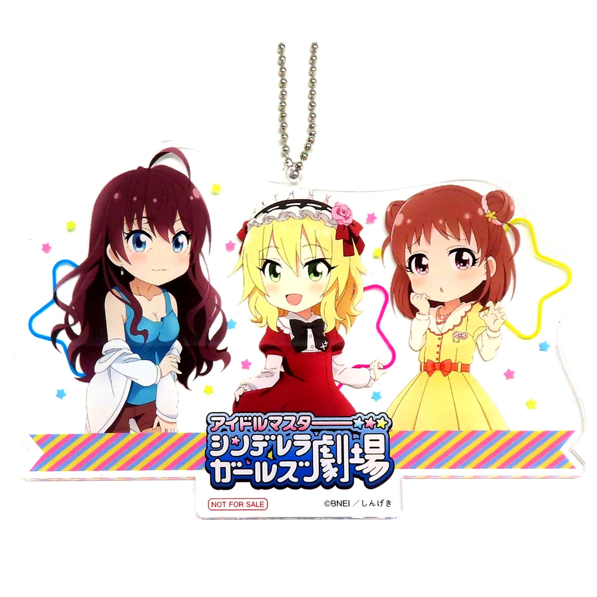 Shiki Ichinose Momoka Sakurai Atsumi Munakata The Idolmaster Cinderella Girls Theater 3rd SEASON Acrylic Keychain Amazon JP Bonus [USED]