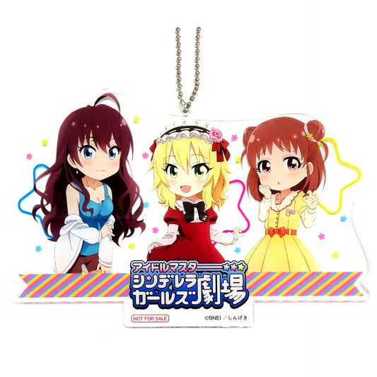 Shiki Ichinose Momoka Sakurai Atsumi Munakata The Idolmaster Cinderella Girls Theater 3rd SEASON Acrylic Keychain Amazon JP Bonus [USED]