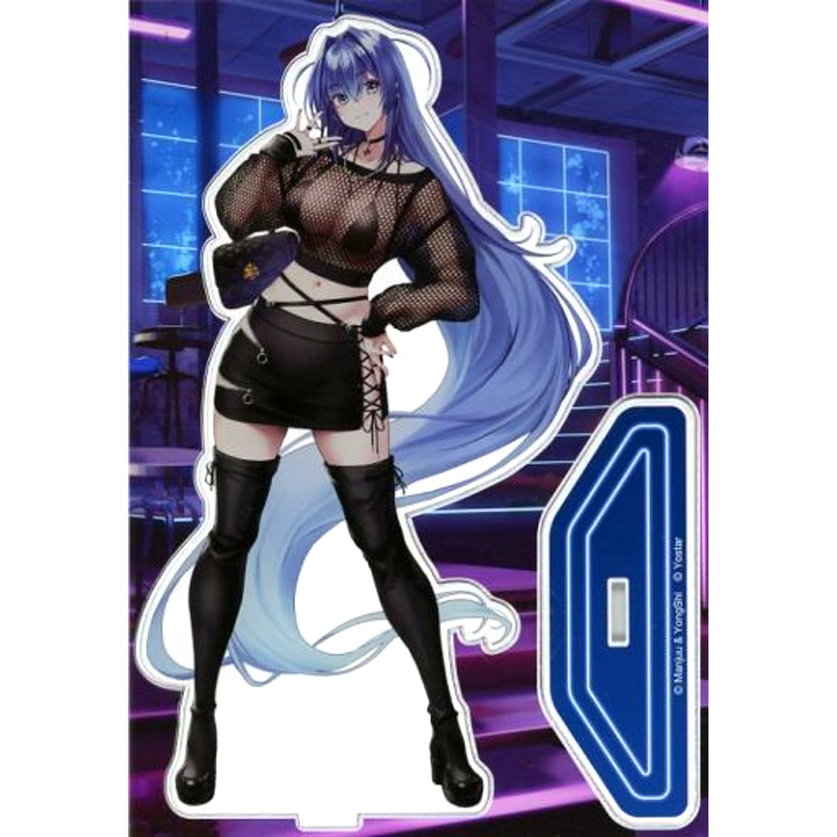 New Jersey Azur Lane Acrylic Stand BLACK COLLECTION by ZOZOTOWN Vol.2 [USED]