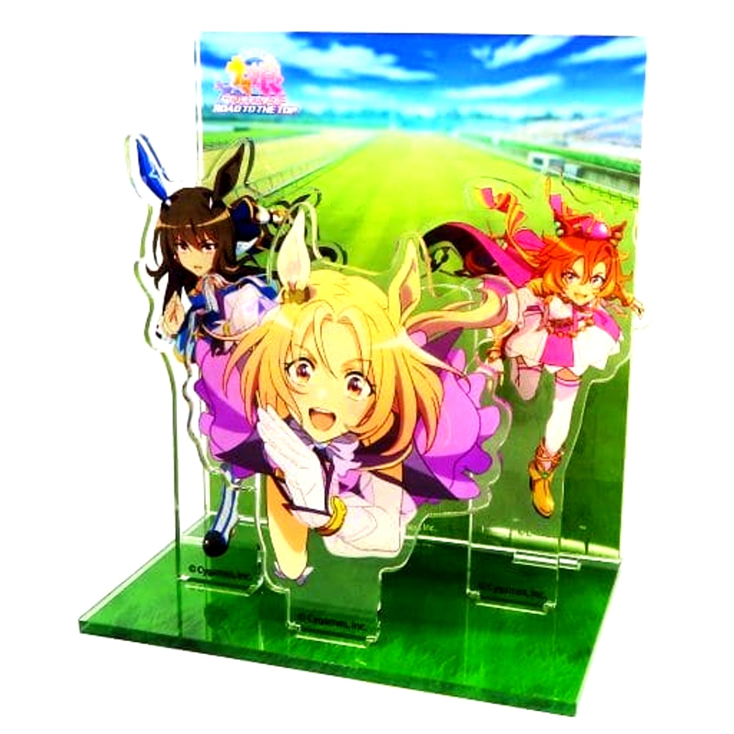 Uma Musume Pretty Derby ROAD TO THE TOP Group Acrylic Diorama Stand [USED]