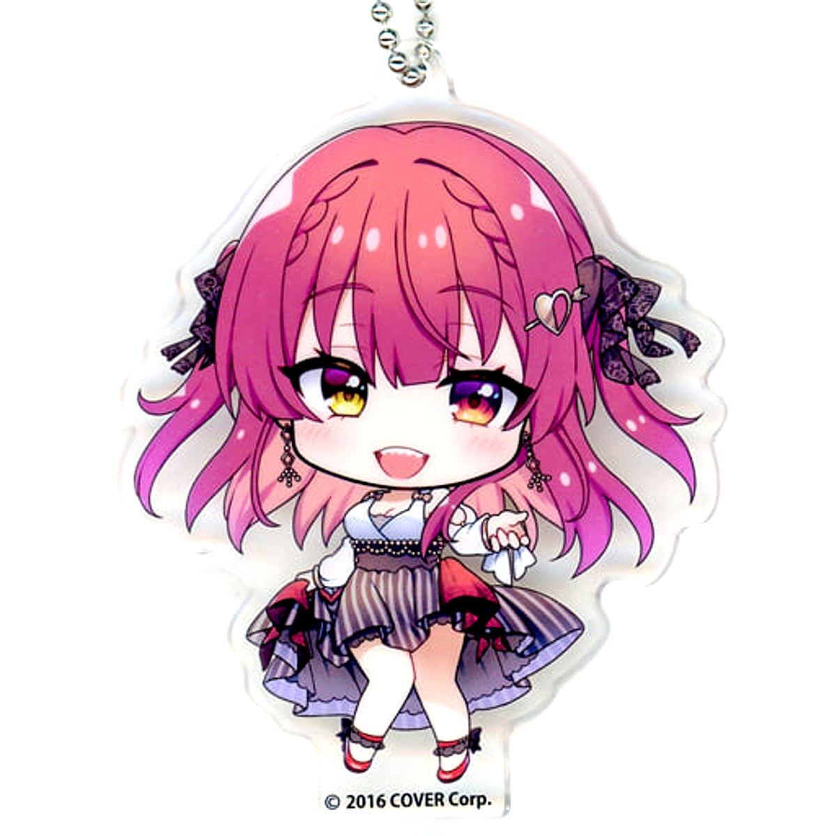 hololive Houshou Marine Chibi Acrylic Ball Chain GiGO Exclusive [USED]