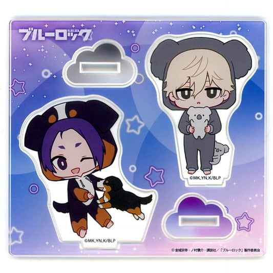 Seishiro Nagi & Reo Mikage Blue Lock Acrylic Stand Vol.1 Night Party [USED]