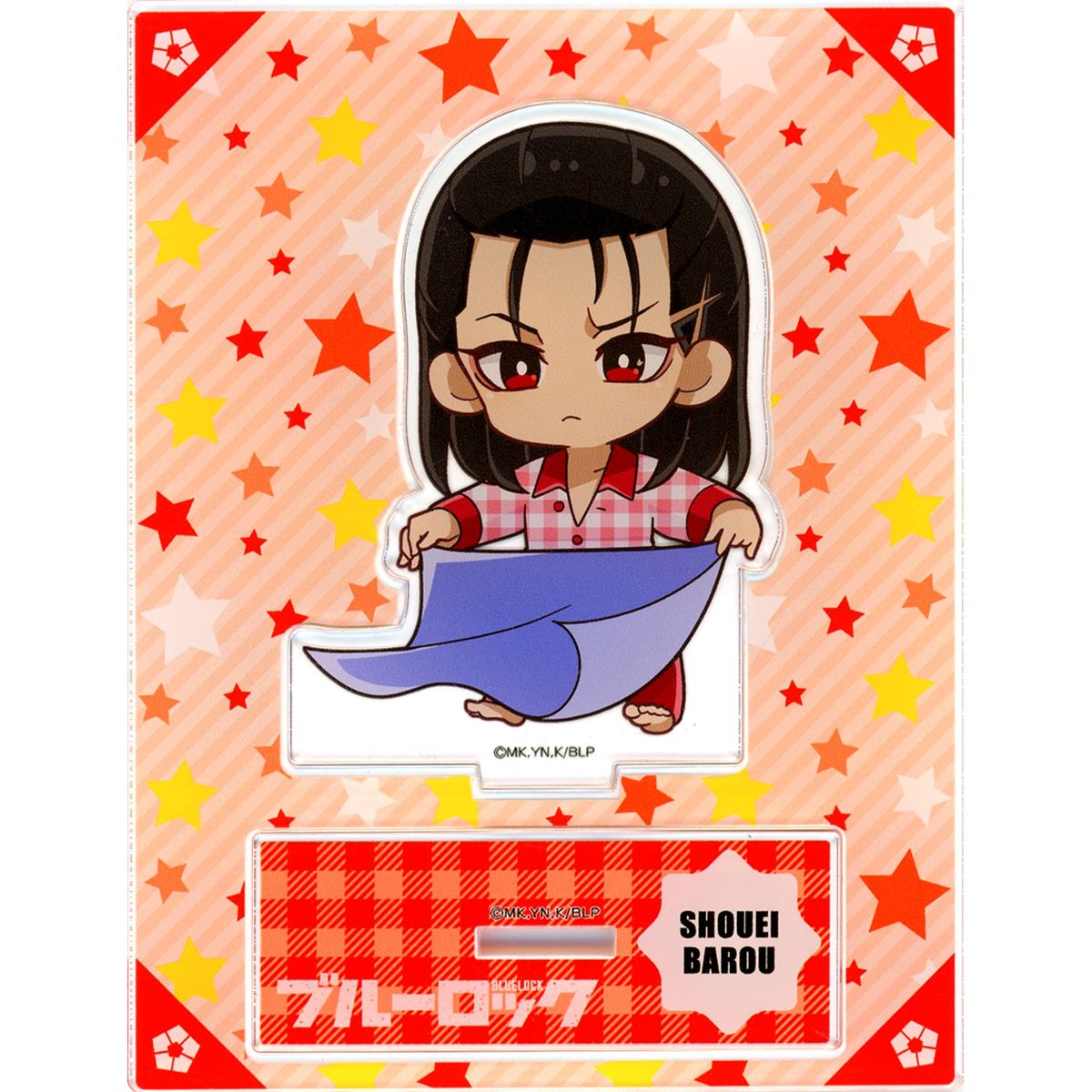 Shouei Barou Acrylic Stand Pajama Ver. Blue Lock x PRINCESS CAFE Single Item [USED]