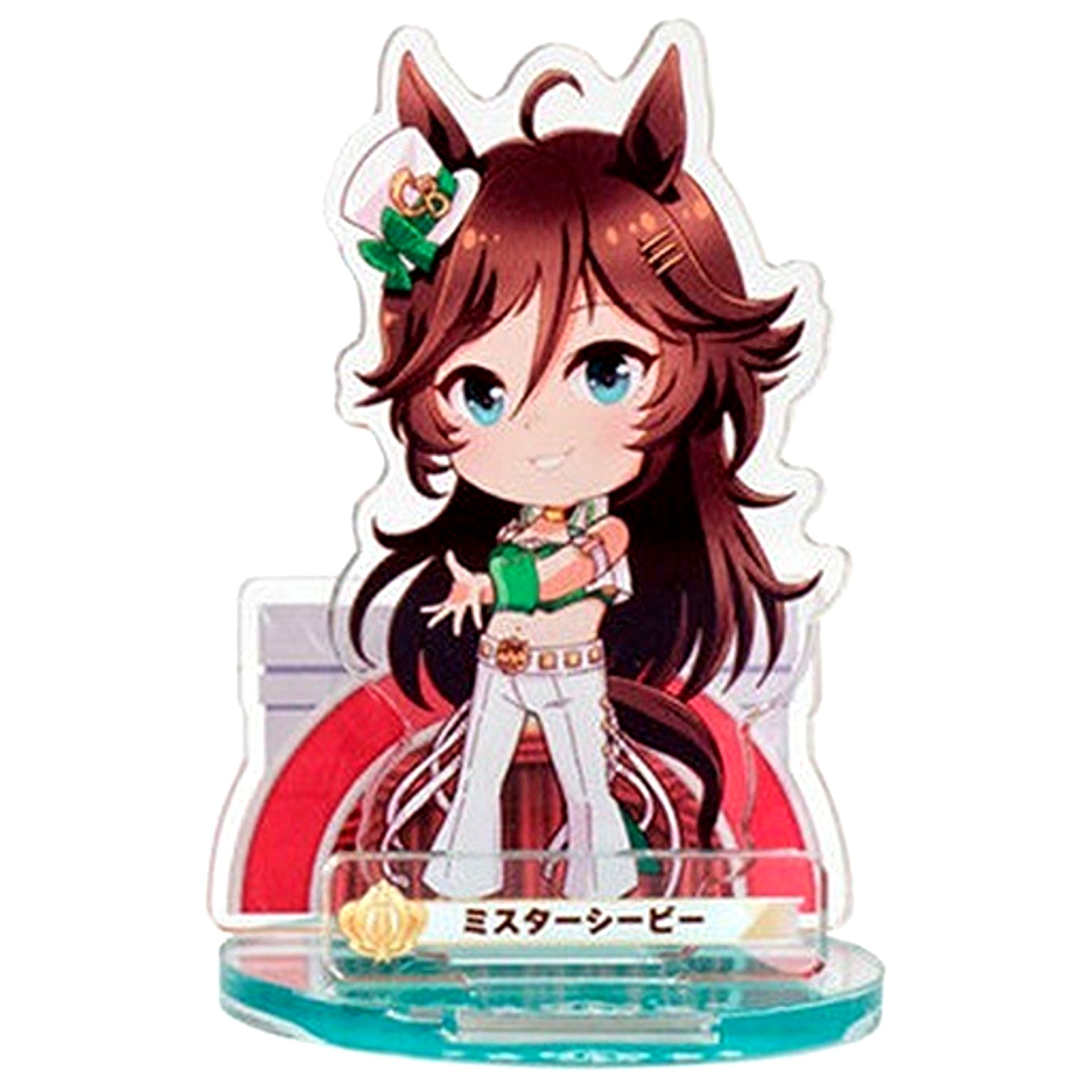 Mr. C.B. Rare Ver. with Background Base Uma Musume Pretty Derby Paddock de Pose! Acrylic Stand 4 [USED]
