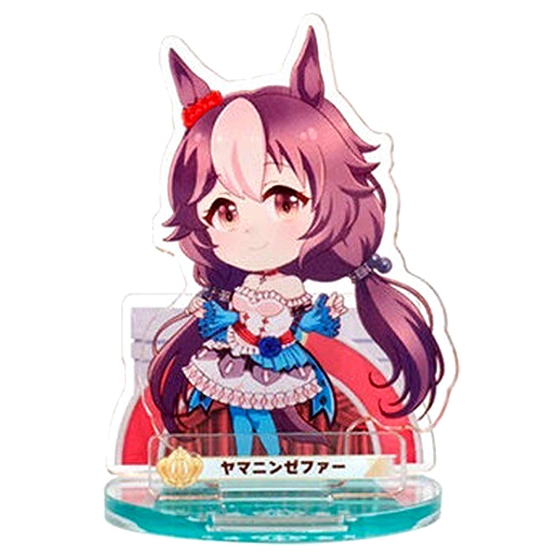 Yamanin Zephyr Rare Ver. with Background Base Uma Musume Pretty Derby Paddock de Pose! Acrylic Stand 4 [USED]