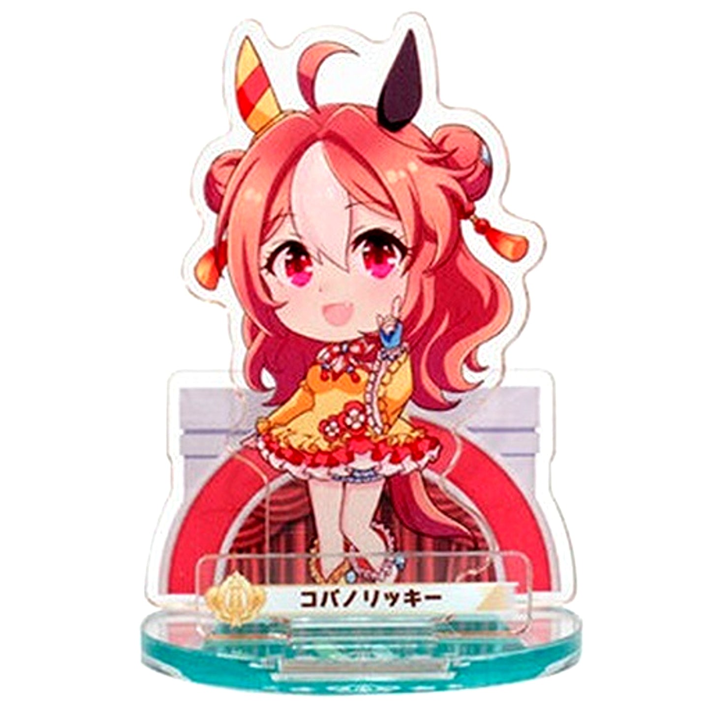 Copano Rickey Rare Ver. with Background Base Uma Musume Pretty Derby Paddock de Pose! Acrylic Stand 4 [USED]