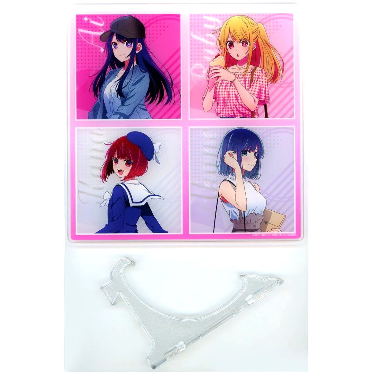 Group Oshi no Ko x TSUTAYA Ano Ko to Odekake Acrylic Art Board [USED]