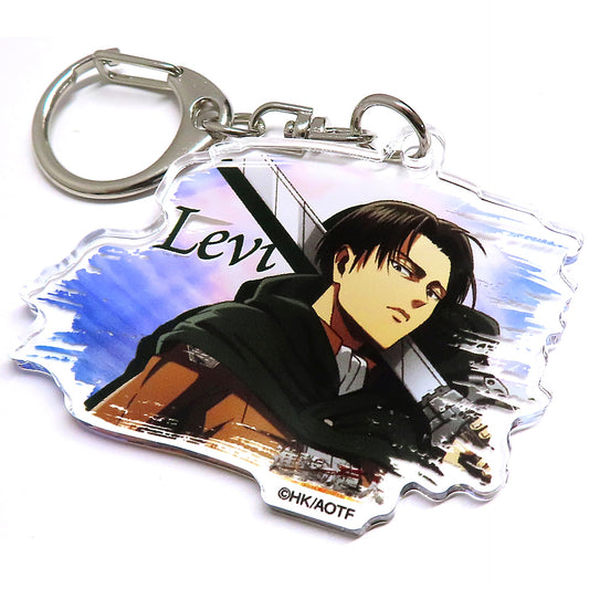 Levi Ackerman Attack on Titan x cookpadLive cafe Titan Festival Vol. 4 Illustration Character Acrylic Keychain [USED]