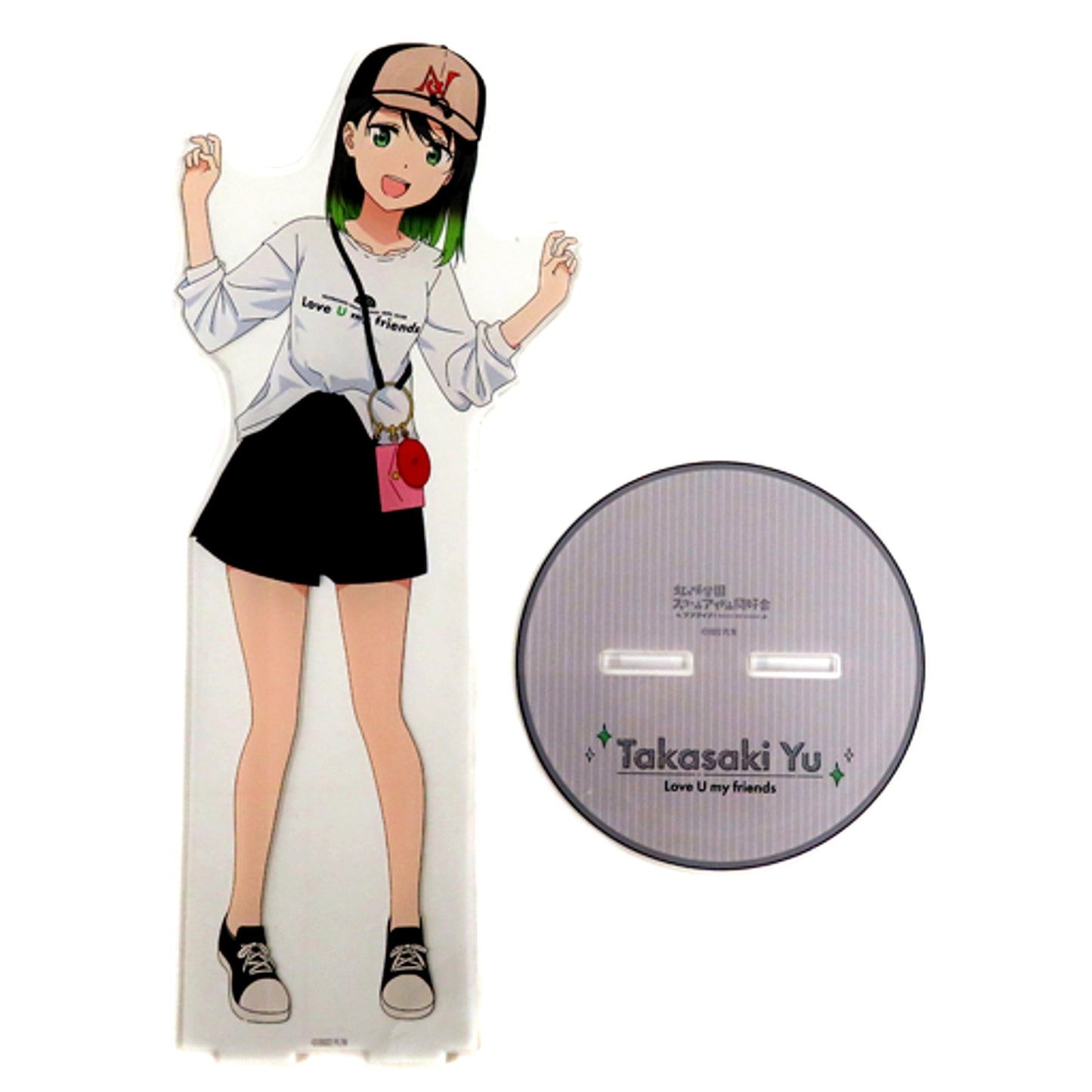 Yu Takasaki Matching Outfit Ver arti-mate Illustration 1/7 Scale Extra Large Acrylic Stand Love Live! Nijigasaki High School Idol Club [USED]