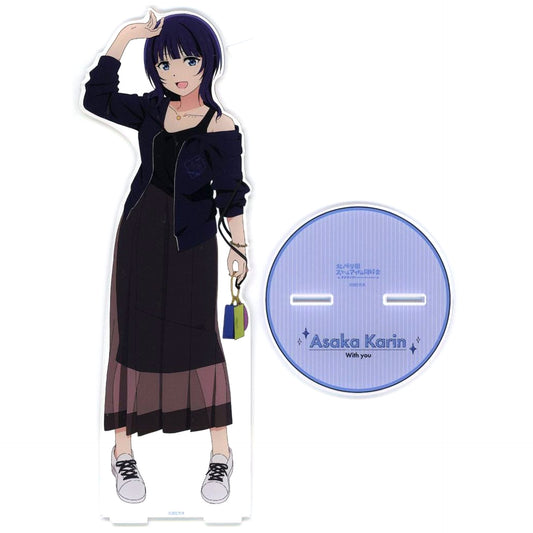 Karin Asaka Matching Outfit Ver. arti-mate Illustration 1/7 Scale Oversized Acrylic Stand Love Live! Nijigasaki High School Idol Club [USED]