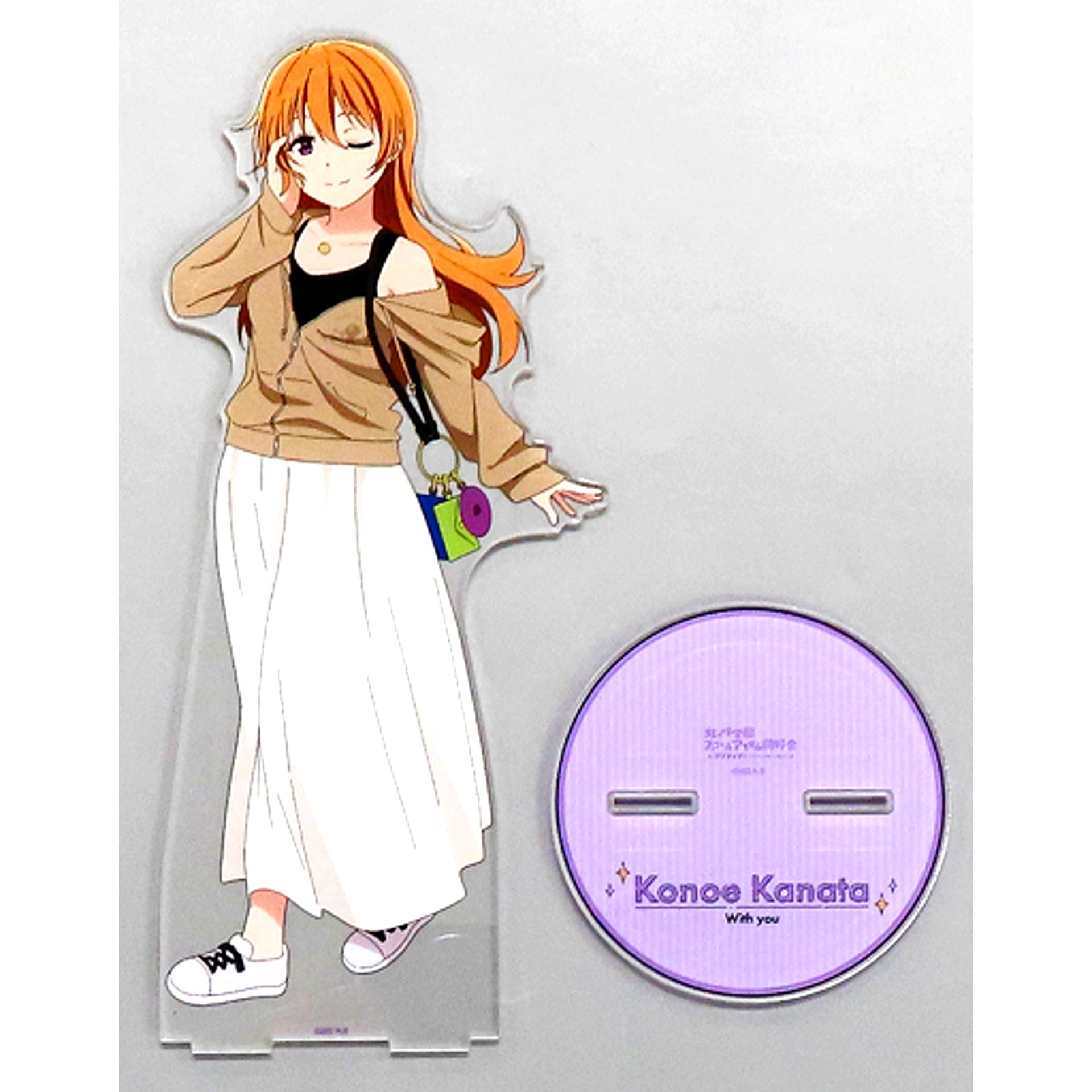 Kanata Konoe Matching Outfit Ver. arti-mate Illustration 1/7 Scale Huge Acrylic Stand Love Live! Nijigasaki High School Idol Club [USED]