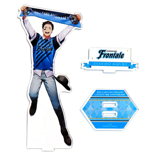 Yashiro Kizuku Virtual YouTuber Nijisanji Kawasaki Frontale Acrylic Stand Rakuten Collection 2023 J1 18 Clubs Pattern A B-6 Prize [USED]