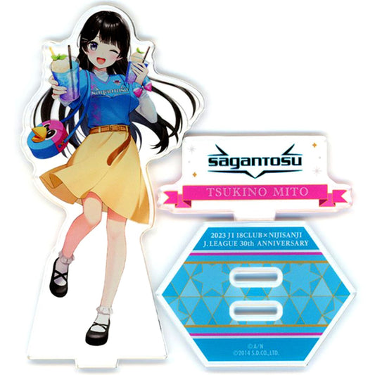 Tsukino Mito Sagan Tosu Acrylic Stand Rakuten Collection 2023 J1 18 Clubs x Virtual YouTuber Nijisanji Pattern C B-18 Prize [USED]