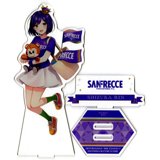 Shizuka Rin Sanfrecce Hiroshima Virtual YouTuber Nijisanji BIG Acrylic Stand Rakuten Collection 2023 J1 18 Clubs x Nijisanji C Pattern Lucky Prize [USED]