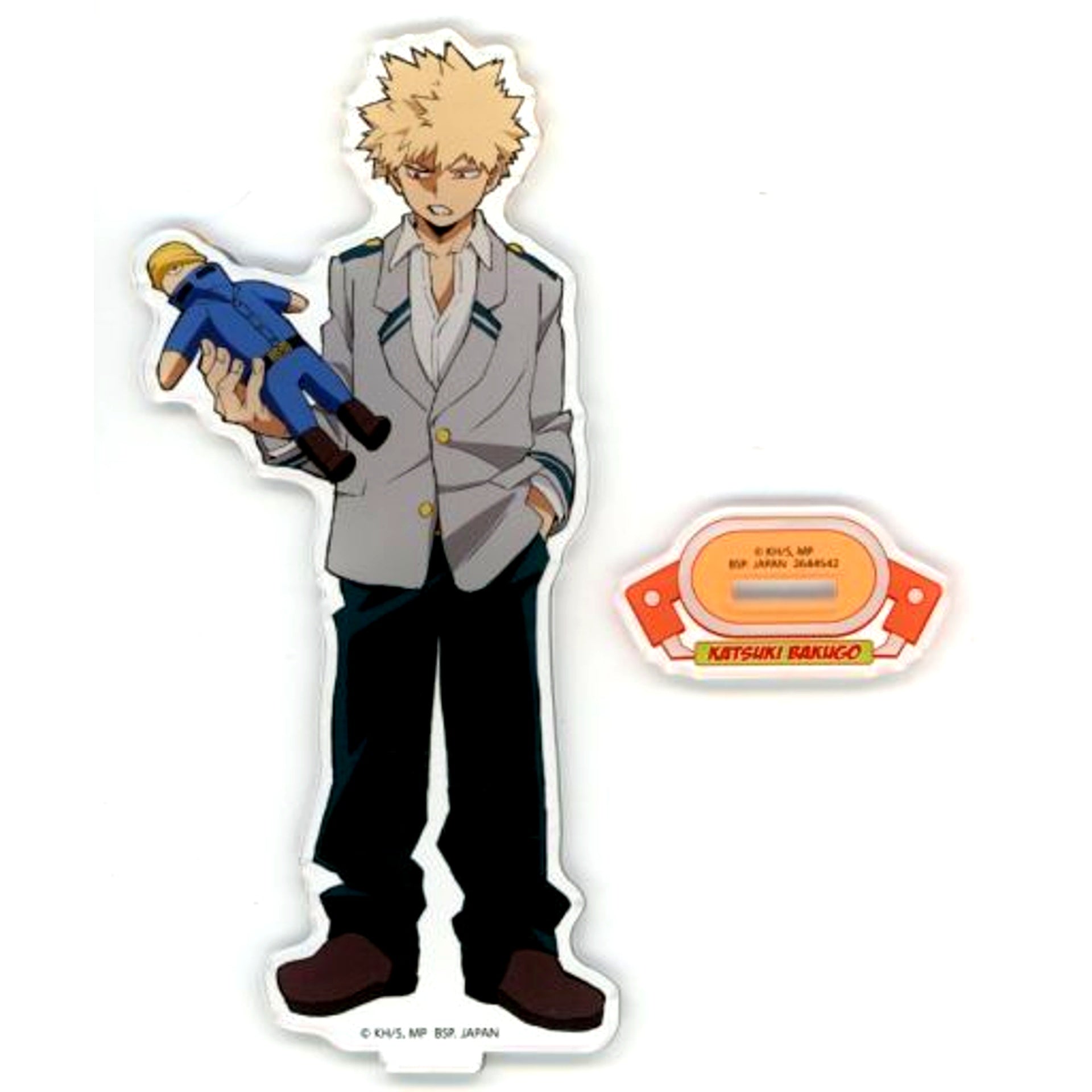Katsuki Bakugo Acrylic Plate with Stand Namco Campaign My Hero Academia [USED]