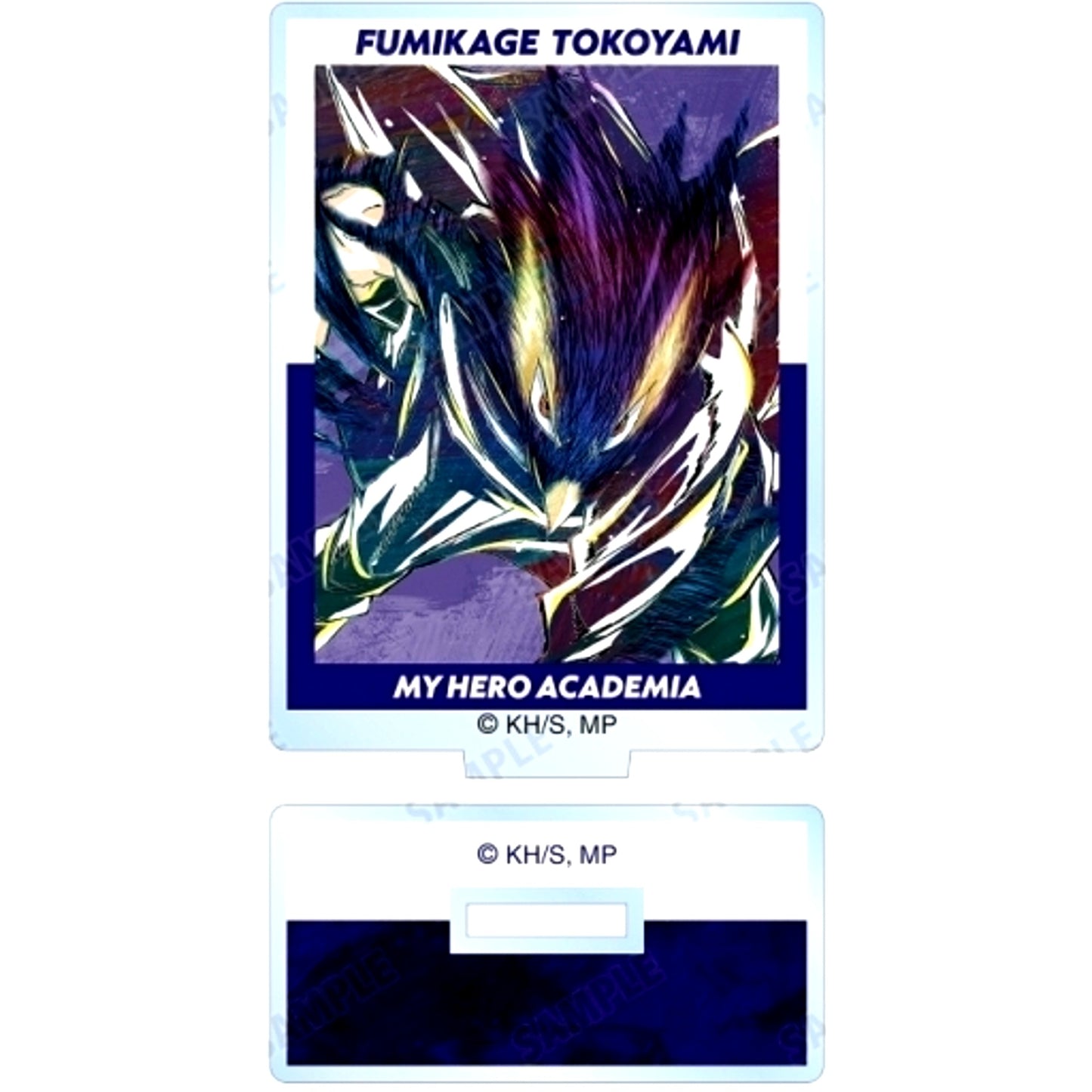 Fumikage Tokoyami My Hero Academia Trading Ani-Art 5th Acrylic Stand Version A [USED]