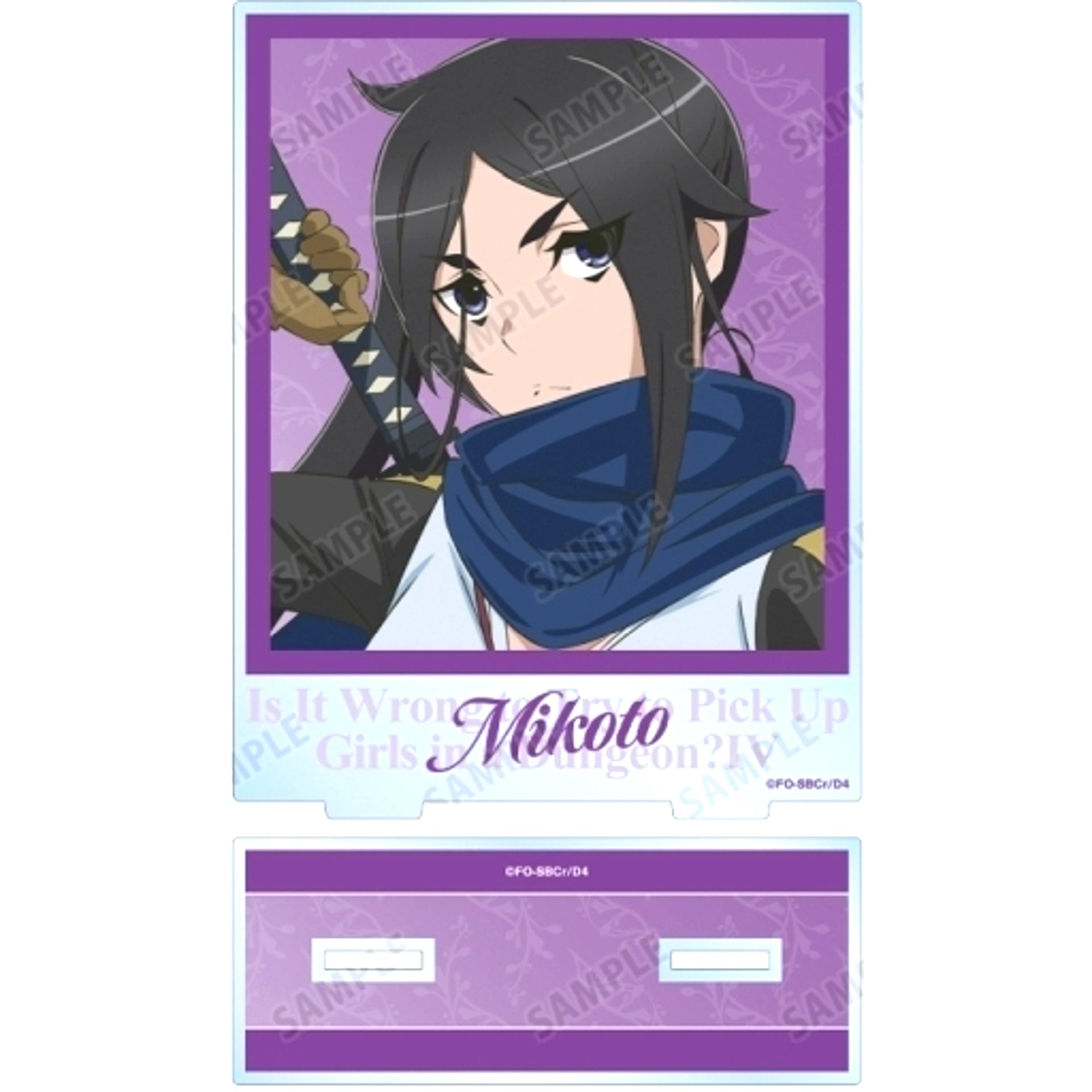 Mikoto Yamato BIG Acrylic Stand Is It Wrong to Try to Pick Up Girls in a Dungeon? IV [USED]