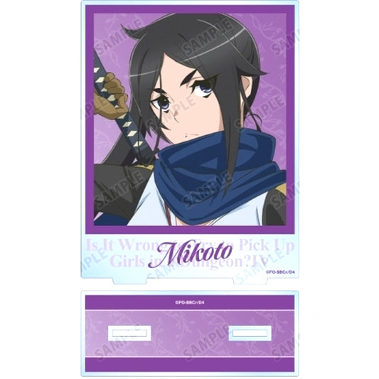 Mikoto Yamato BIG Acrylic Stand Is It Wrong to Try to Pick Up Girls in a Dungeon? IV [USED]