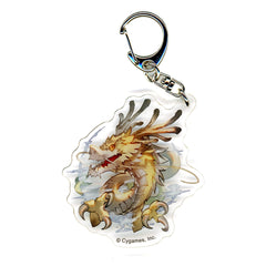 Granblue Fantasy Lu Woh Mino Manaturas Acrylic Keychain Granblue Fantasy Extra Fest 2023 Exclusive Keychains [USED]