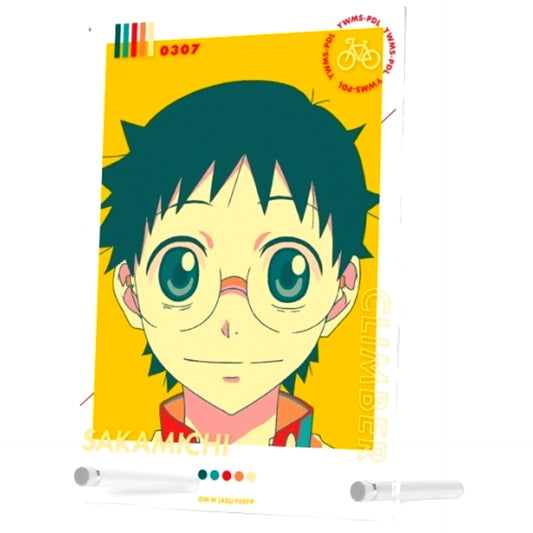 Sakamichi Onoda paleful Double Acrylic Panel Yowamushi Pedal LIMIT BREAK [USED]